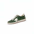 Tenis Golden Goose Ball Star Verde - Fondo blanco